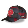 Casquette trucker premium avec logo brodé Naruto Shippuden Red Camo