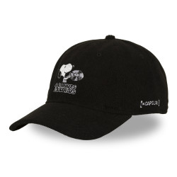 Casquette Dad cap velours avec broderie Peanuts Records