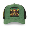 Casquette trucker en suédine avec filet et patch Reggae Legend