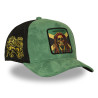 Casquette trucker en suédine avec filet et patch Reggae Legend