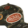 Casquette baseball imprimée camouflage avec écusson Kamo Classic
