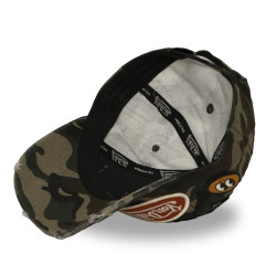 Casquette baseball imprimée camouflage avec écusson Kamo Classic