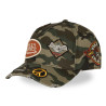 Casquette baseball imprimée camouflage avec écusson Kamo Classic