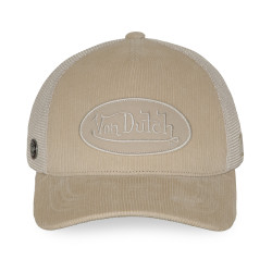 Casquette baseball premium filet en velours côtelé et patch LOFB48