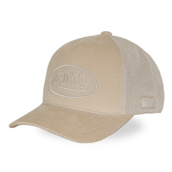 Casquette baseball premium filet en velours côtelé et patch LOFB48