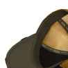 Casquette trucker filet effet usé avec print Crew Wolfy