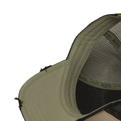 Casquette trucker filet effet usé avec print Crew Catlifornia