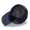 Casquette trucker en suédine avec filet et écusson fourrure Fur