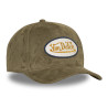 Casquette trucker en suédine avec filet et écusson fourrure Fur