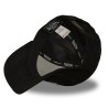 Casquette trucker en suédine avec filet et écusson fourrure Fur