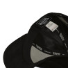 Casquette trucker en suédine avec filet et écusson fourrure Fur