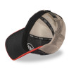 Casquette trucker imprimée en sublimation avec filet et écusson Subli