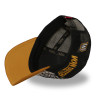 Casquette trucker imprimée en sublimation avec filet et écusson Subli