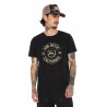T-shirt col rond en coton homme avec Logo Log8 Noir