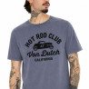 T-shirt col rond en coton homme avec Logo Log9 Gris