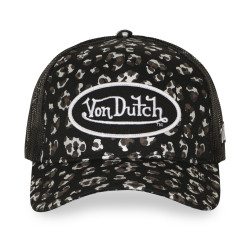 Casquette baseball avec filet et patch Leopard Foil