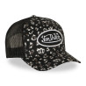 Casquette baseball avec filet et patch Leopard Foil