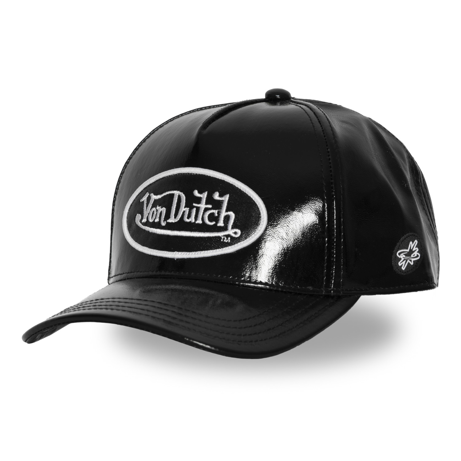 Casquette baseball avec patch et broderie Shiny N