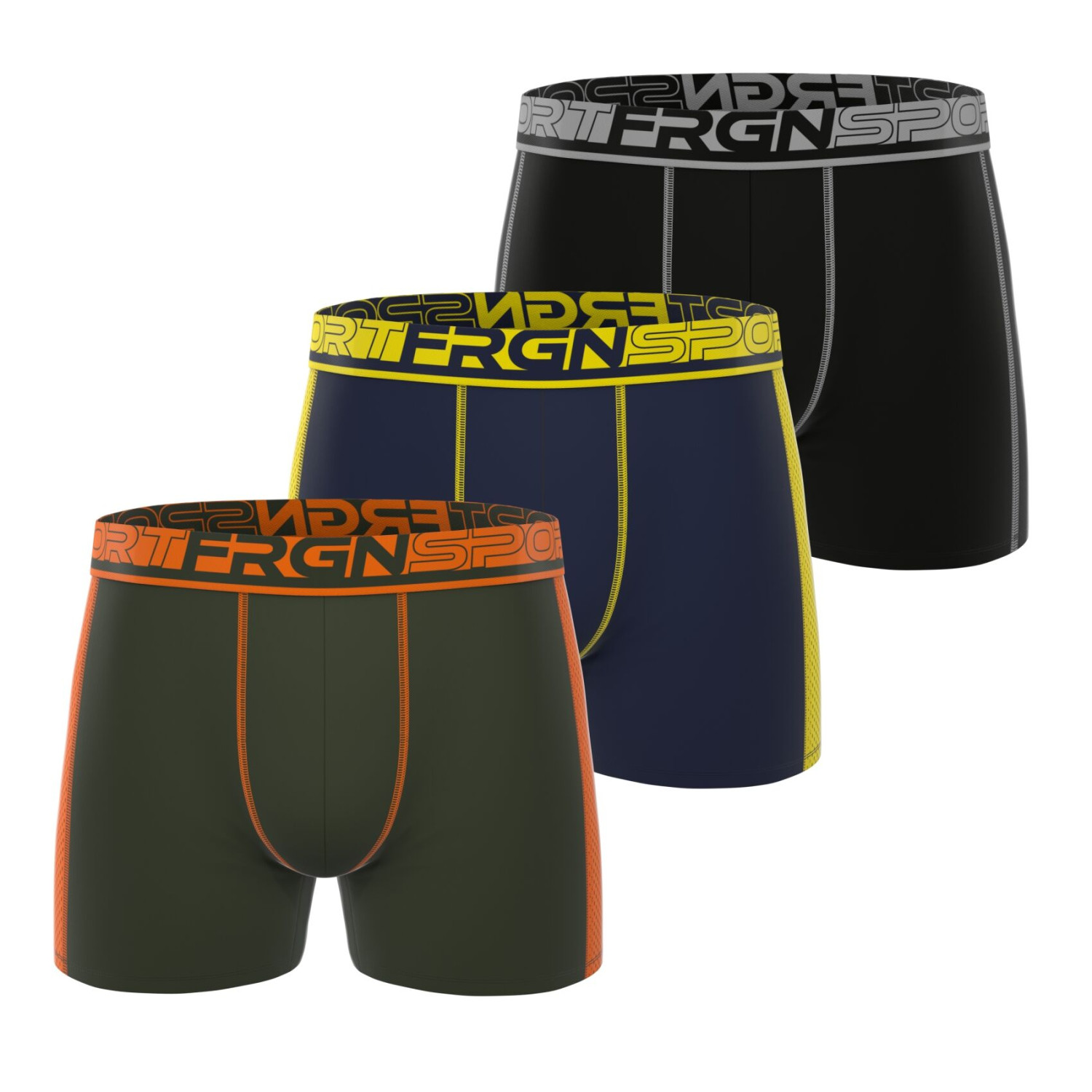 Lot de 3 boxers homme cooling Pro en Mesh