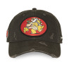 Casquette Basball effet usé avec patch Super Mario Bros Bowser