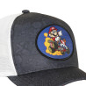 Casquette trucker premium avec filet et patch Super Mario Kart Mario