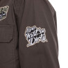 Chemise manche longues  ripstop strech sur poche et badges Stop B