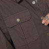 Chemise manche longues  ripstop strech sur poche et badges Stop B