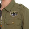 Chemise manche longues  ripstop strech sur poche et badges Stop K