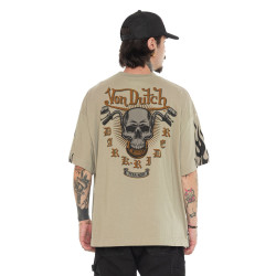 T-shirt homme relax en jersey 180GSM avec print devant et dos Boston