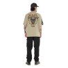 T-shirt homme relax en jersey 180GSM avec print devant et dos Boston