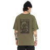 T-shirt homme relax en jersey 180GSM avec print devant et dos Pablo