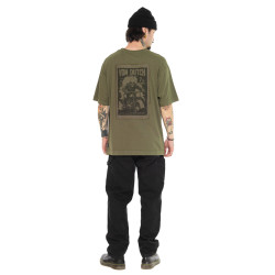 T-shirt homme relax en jersey 180GSM avec print devant et dos Pablo
