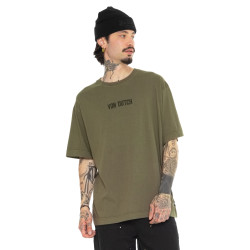 T-shirt homme relax en jersey 180GSM avec print devant et dos Pablo