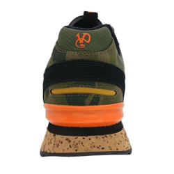 Paire de baskets homme bi matière Vikan