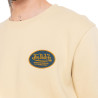 Sweat col rond en molleton avec écusson Lewis