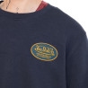 Sweat col rond en molleton avec écusson Lewis