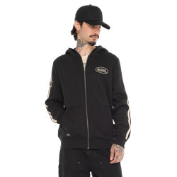 Sweat à capuche en molleton avec broderie Izan