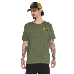T-shirt homme regular en jersey 160GSM print devant et dos Catlif