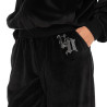 Pantalon de jogging femme envelours avec poches et strass Velvet