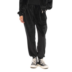 Pantalon de jogging femme envelours avec poches et strass Velvet