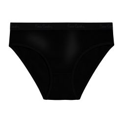 Lot de 5 slips femmeen coton uni ceinture fine 2cm Class