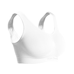 Lot de 3 brassières femme en polyamide unie modèle Actif