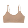 Lot de 3 brassières femme en polyamide unie modèle Fitness
