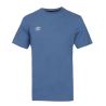 T-shirt homme uni col rond regular en coton avec logo brodé 618290