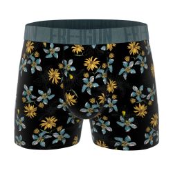 Lot de 3 boxers homme Flowers Garantie 2 ans