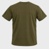 T-shirt homme uni col rond regular en coton avec logo brodé 618290