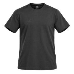 T-shirt homme uni col rond regular en coton avec logo brodé 618290