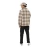 Sur Chemise homme en flanelle à carreaux doublée sherpa Heaven