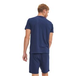 Ensemble Pyjama court Tshirt col rond homme en coton