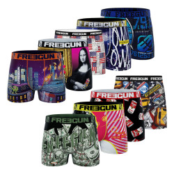 Lot de 9 boxers homme Pack Surprise modèle aléatoire